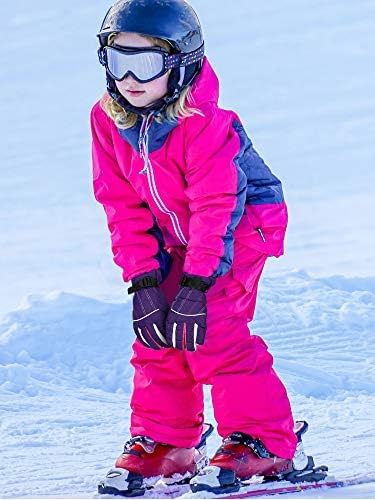 Hicarer 2 Pairs Kids Waterproof Winter Gloves Snow Gloves for Boys Girls Child Toddler Warm Ski Gloves for Cold Weather - Image 4