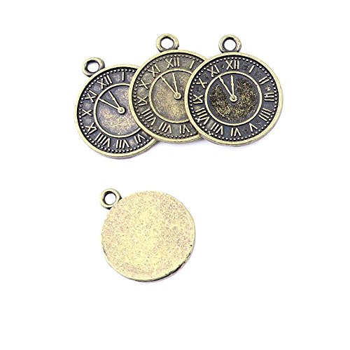 Price per 220 Pieces Antique Bronze Jewelry Making Charms Findings
