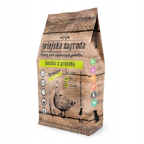 Produktbild von Wiejska Zagroda Ente mit Birne - 9 kg