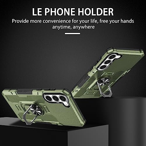 Coque antichoc Samsung S23 Plus avec support bague rotative 360 - 2