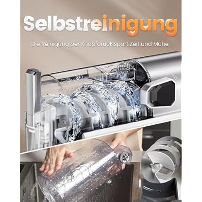 Slush Maschine ohne Eis, EASTPLUS NEU 2025 – Slushie Maker 2 L mit Schnellgefrierung, 6 Programmen & Selbstreinigung – Für Slushies, Margaritas, Milchshakes & mehr – Bild 7