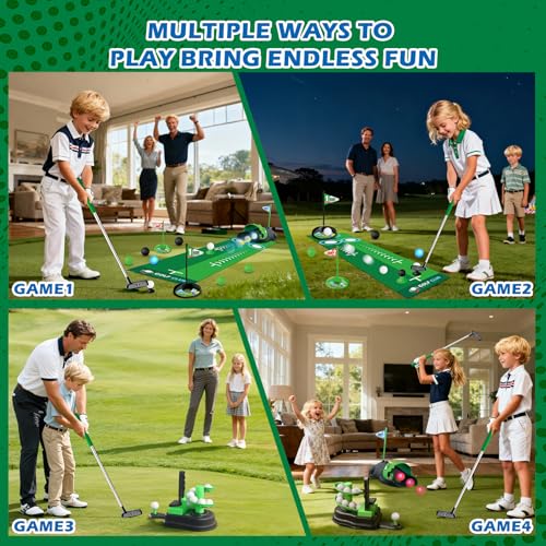 TERRAMUS Upgraded Kids Toy Golf Set