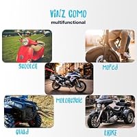 VINZ Como Jethelm mit Visier ECE 22.06 Zertifiziert | Roller Helm Mopedhelm Für Motoroller & Vespa | Herren & Damen | Motorradhelm in XS-XL | Erhältlich in 4 Farben - Weiß – Ansicht 7