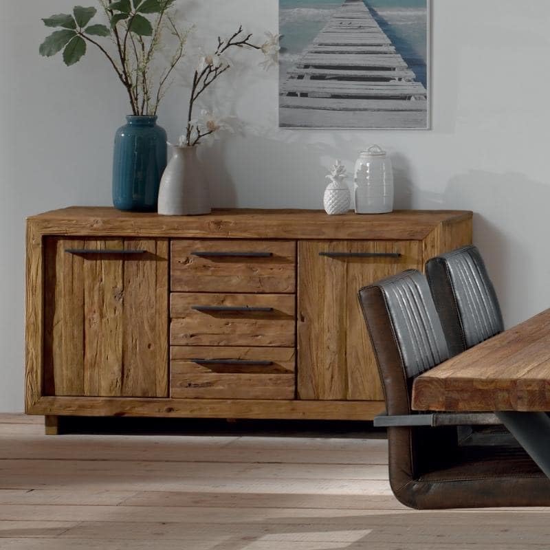 KaYu Meuble Buffet Teck Massif 160cm Oregon Casita