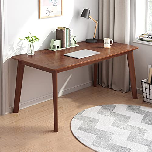 IOTXY Simple Wooden Writing Desk - Modern Minimalist Style PC Laptop Computer...