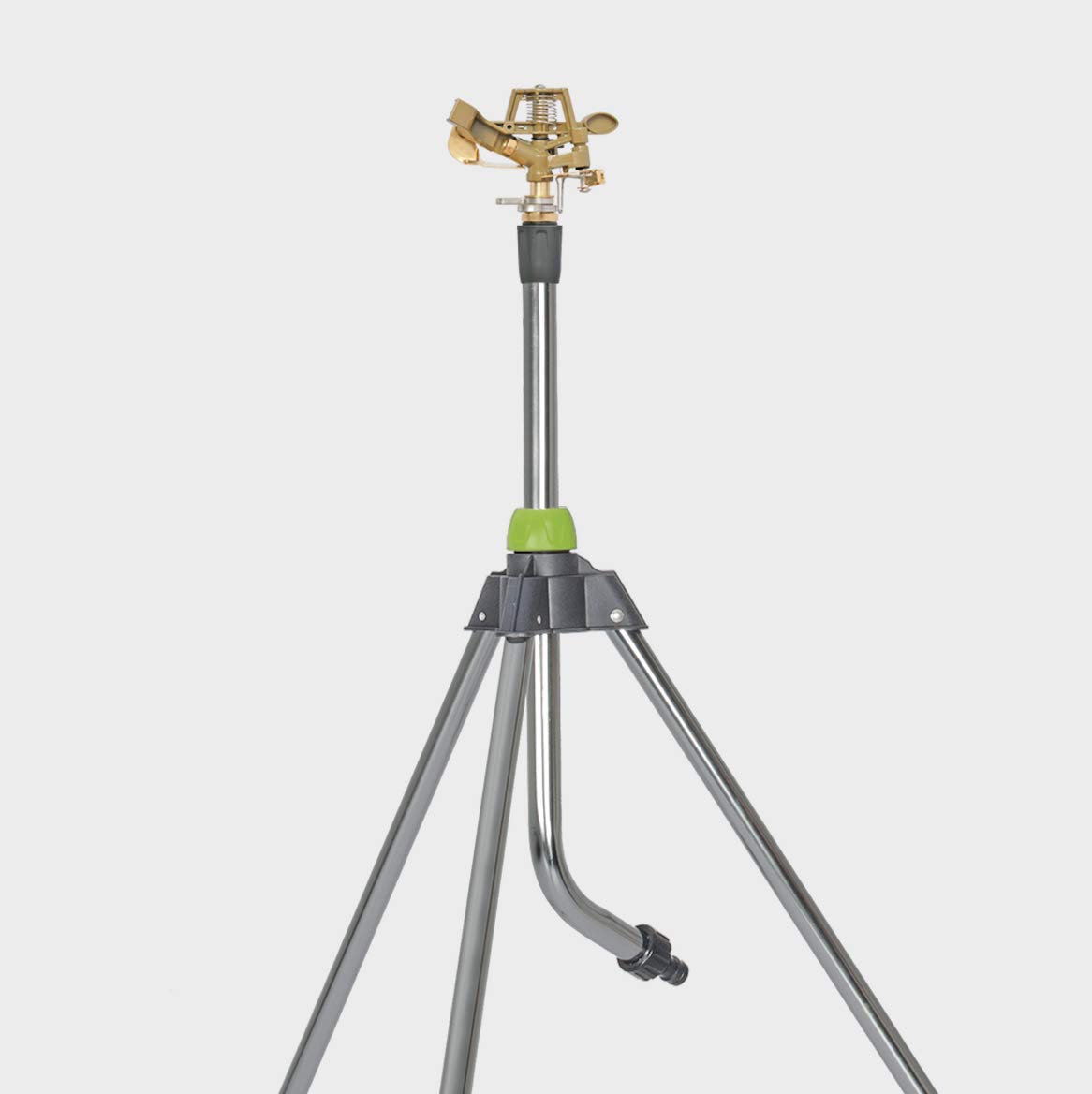 VITO - Arroseur de Jardin Rotatif sur trépied Alu Portée Max 14 m Raccord Rapide