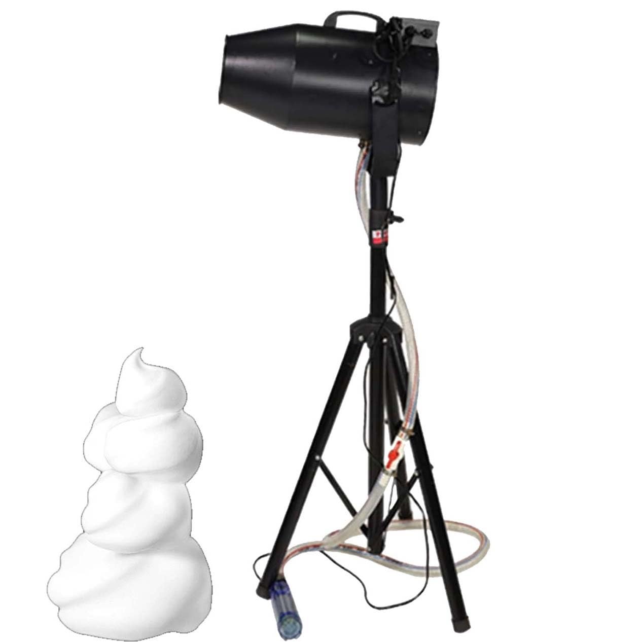 1000W Schaumgenerator – Profi Schaummaschine mit Hoher Leistung, 6-10m Sprühweite, Für Outdoor Partys, Bühnen Shows & Festivals