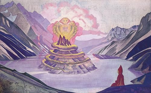 Impression d'affiches Nagarjuna Roerich pour un Salon Zen et Élégant