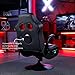 X Rocker Vibe 2.1 Bluetooth Pedestal Gaming Chair, with Wireless Audio, 2 Speakers, Subwoofer, Foldable, Padded Armrest, 5125401, 24