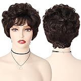Les perruques à la mode et élégantes ont un aspect naturel, véritable comme des perruques de cheveux humains, très jolies et féminines, au toucher doux.
