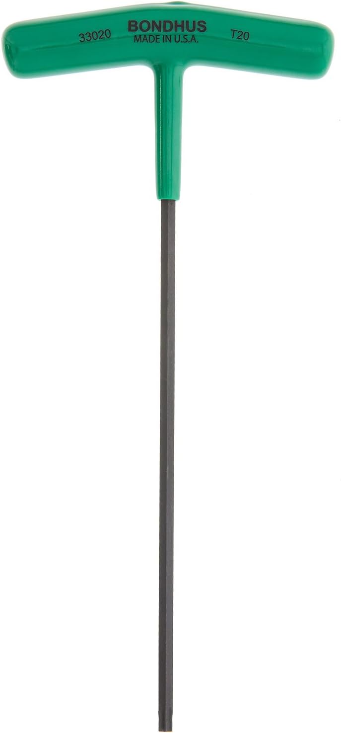 Bondhus - T20 Torx T-Handle - 6.9” (1pc Bulk) - 33020-1