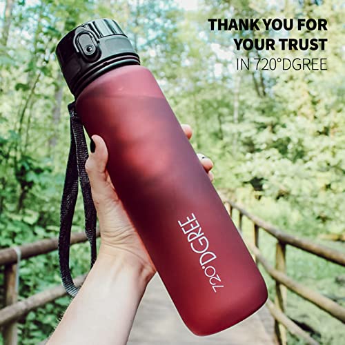 Image of 720DGREE UberBottle 1 Litre Strainer - BPA-Free, More Than 40 Colours | Premium Tritan sports bottle, lightweight water bottle for sports, bicycle, office, outdoor and everyday life