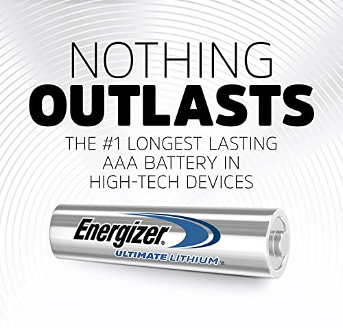 Image of Energizer Ultimate Lithium AAA Batteries, 12 Count