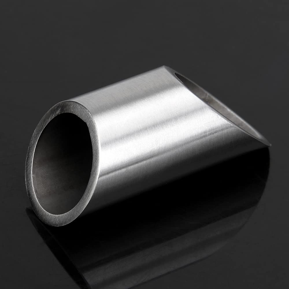 Guitar Slide,Stainless Steel Guitar Slide for Electric and Acoustic Guitar Bass,Medium,58mm