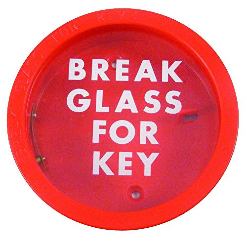 Glendenning Emergency Key Box in Red - Break Glass to get keys