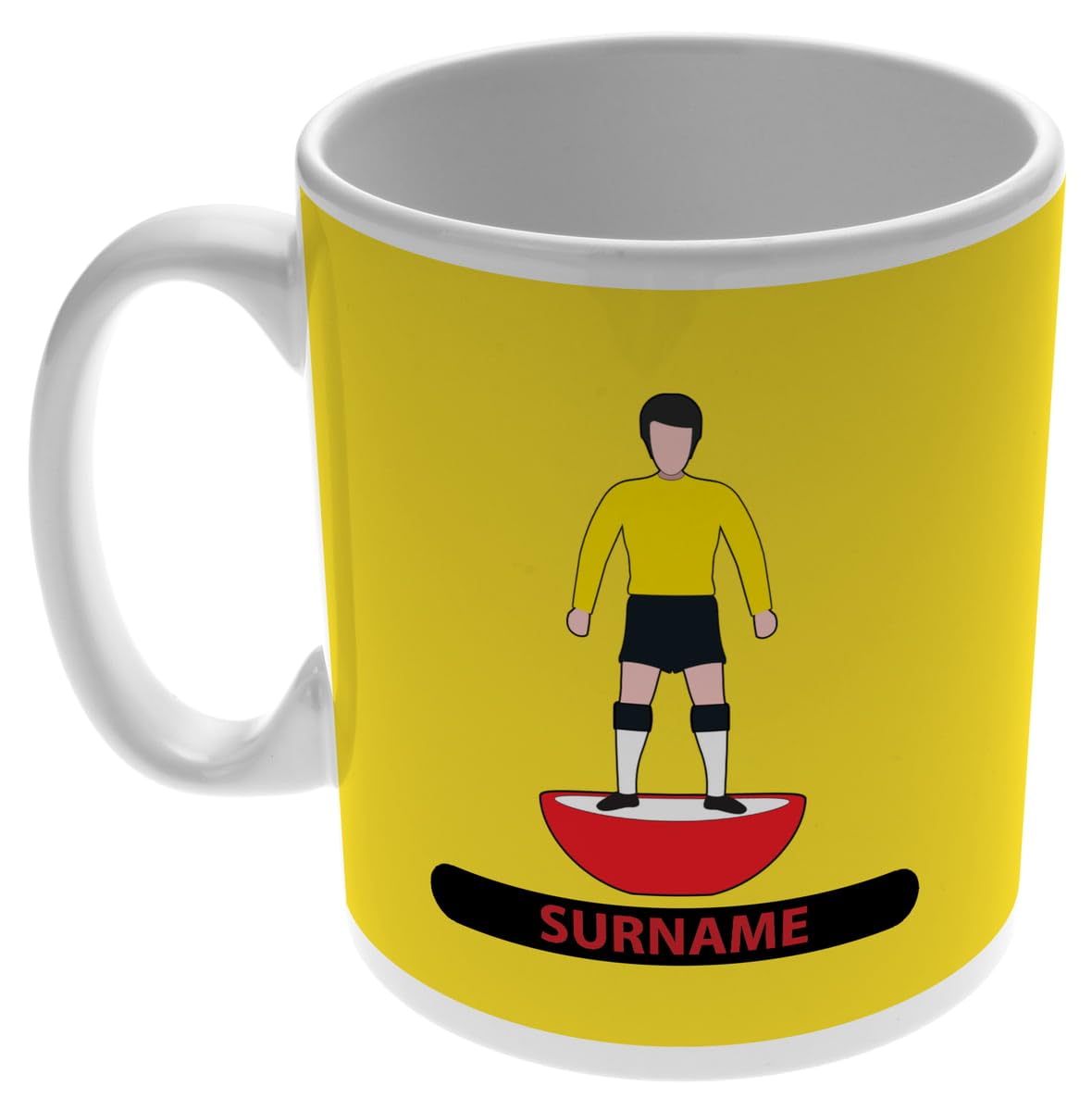 Personalised Watford Player Figure Mug