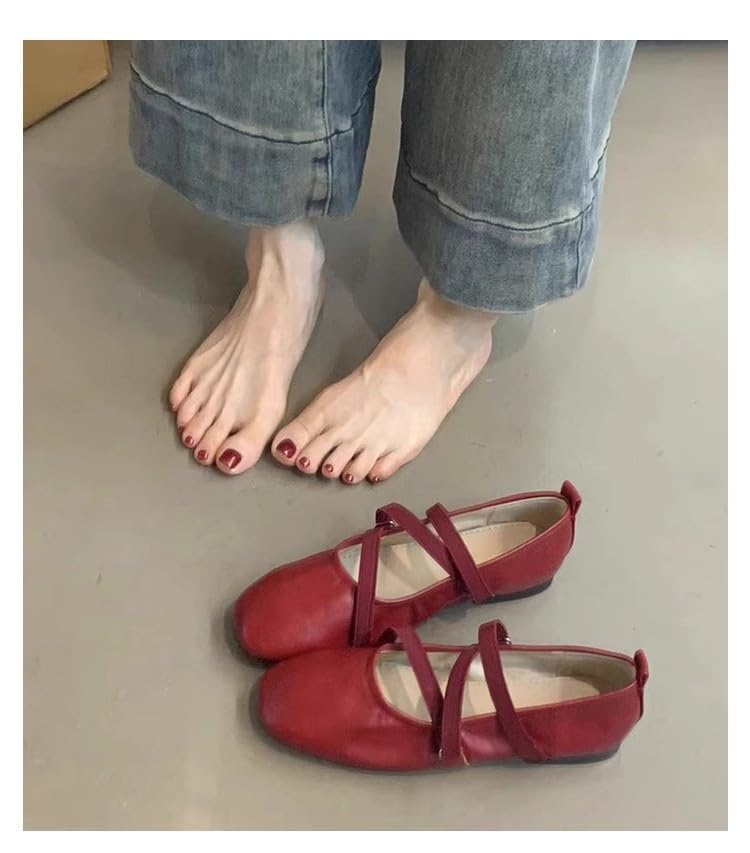 Sneakerina Ballet Sneaker Shoes Tennis & Racquet Sport Leather Flats Women Girls - Trendy Cute Casual Comfortable Walking Lightweight Running Y2K Retro Non Slip Elegant Athleisure Standing All Day3