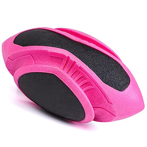 ne&no Hunde Football [Space Edition by hoher Sprungkraft I Wurfspielzeug I Jagdball I robust I Wurfball modern I für Land und Wasser I 17 cm lang