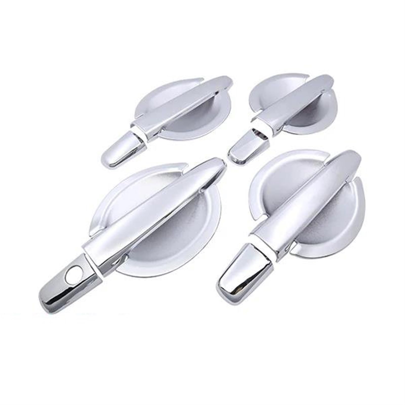 Nmjlqw Style 5 Car Door Handle Trim Abs Exterior Strip Cover Decorative For Mitsubishi For Lancer 10 X Ex 2007-2016(Style 5)