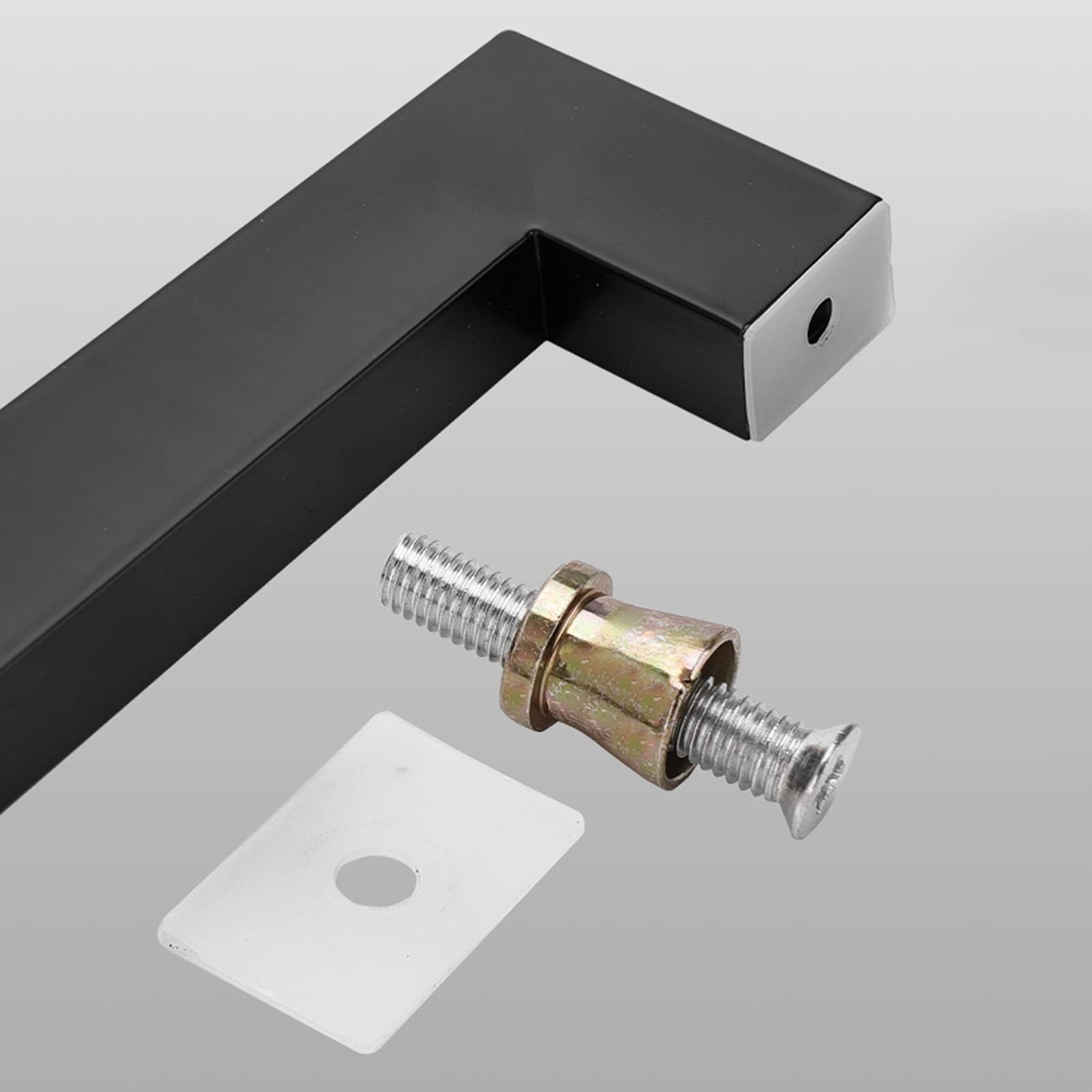 Maniglia per porta in vetro per doccia, maniglie in acciaio inossidabile accoppiato, set di ricambio pomelli per porta per bagno, schermo interno/esterno (dimensioni : 120cm)