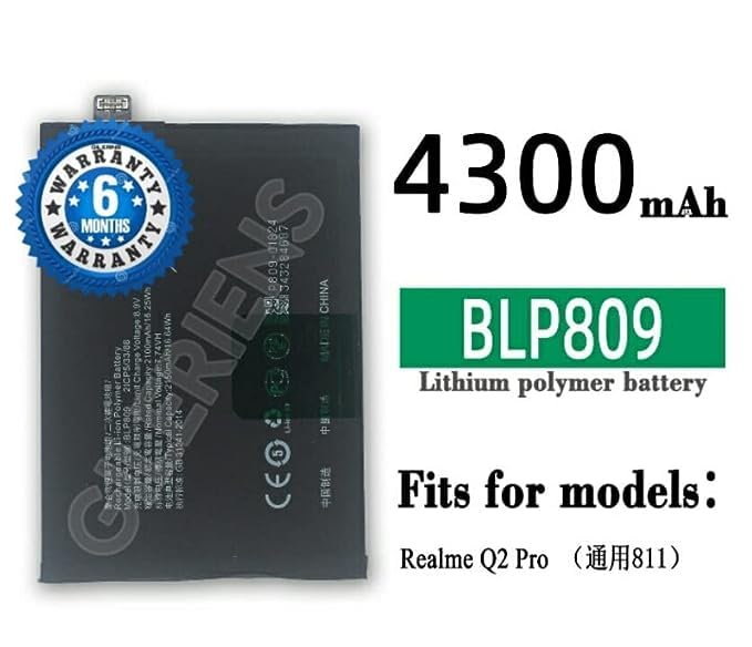 Image of Original BLP809 Battery for Realme GT Master RMX3363, RMX3360 Battery with 6 Month Warranty*** (E274)
