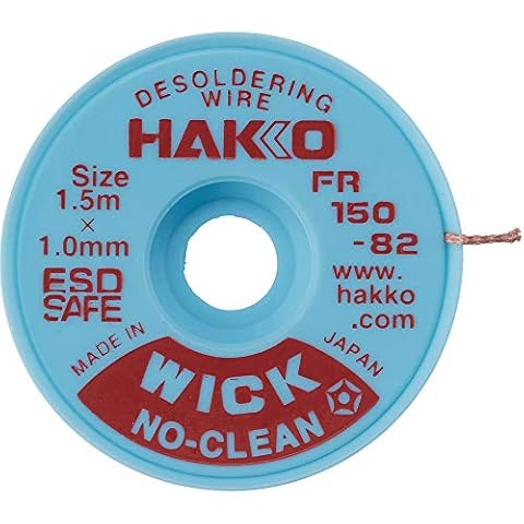 Hakko FR150 No-Clean Desoldering Wick Wire Cover