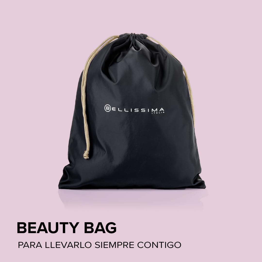 Bellissima Magic Shine, Cepillo Alisador Eléctrico, 3 Lados Exteriores Calentables, Apagado Automático, Tecnología Ion, Cerámica, 160 °C - 210 °C