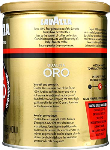 Lavazza Qualita Oro Ground Coffee, 8.8 Ounce (Pack Of 1) - Packaging May Vary #TOP5