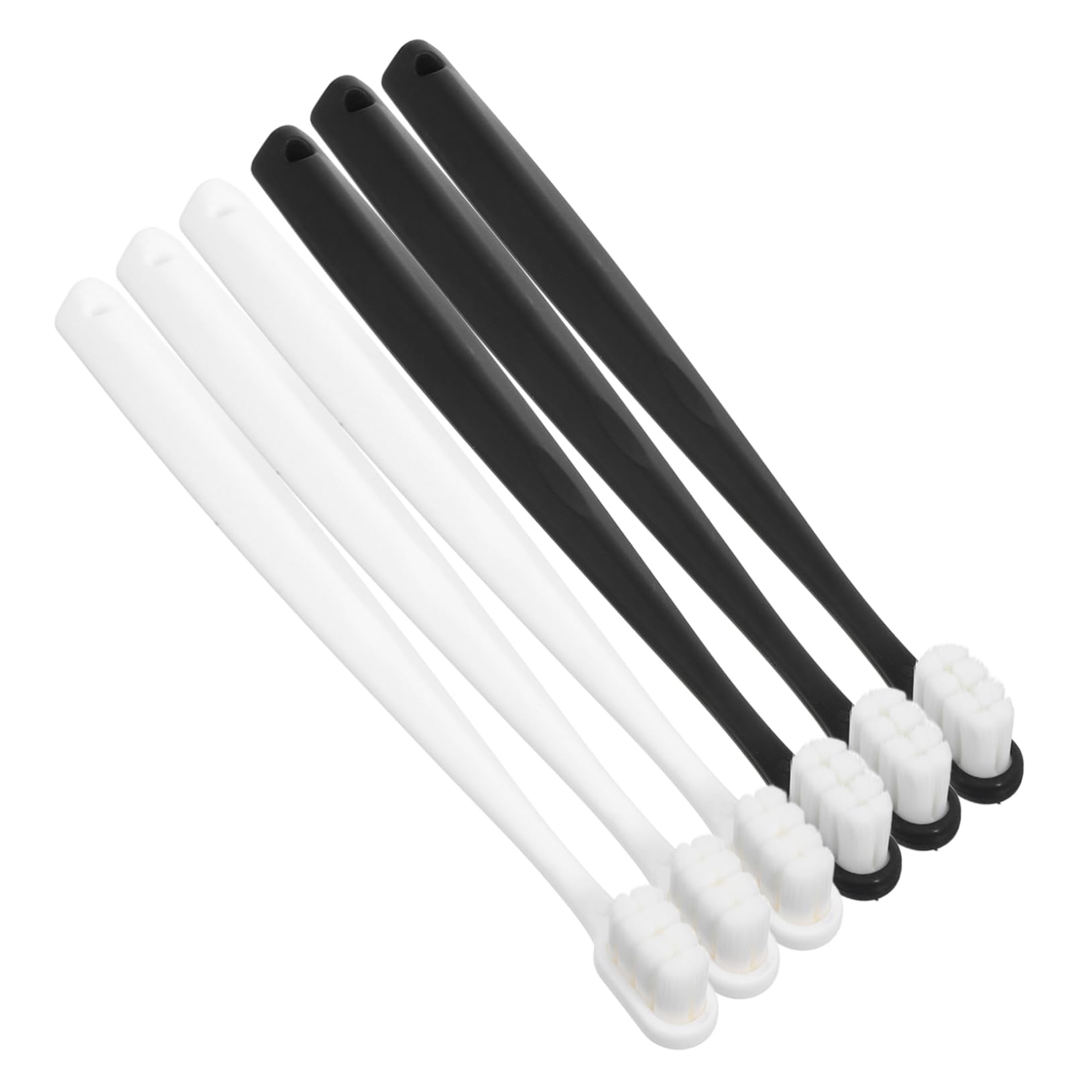 3 Set Spazzolini Morbidi Portatili Per Denti Design Ergonomico E Compatto Per Uso Per Gengive Sensibili E Dei Denti 6 Pezzi*3