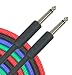 Musician's Gear Braided Instrument Cable 1/4" Black 10 ft.