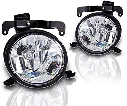 Clear Lens Fog Light Bumper Lamps Kit For 2003-2006 Hyundai Accent New