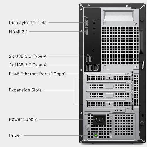 Dell Tower Desktop, Intel Core Ultra 7-265, 32GB RAM, Windows 11 Home - image 9