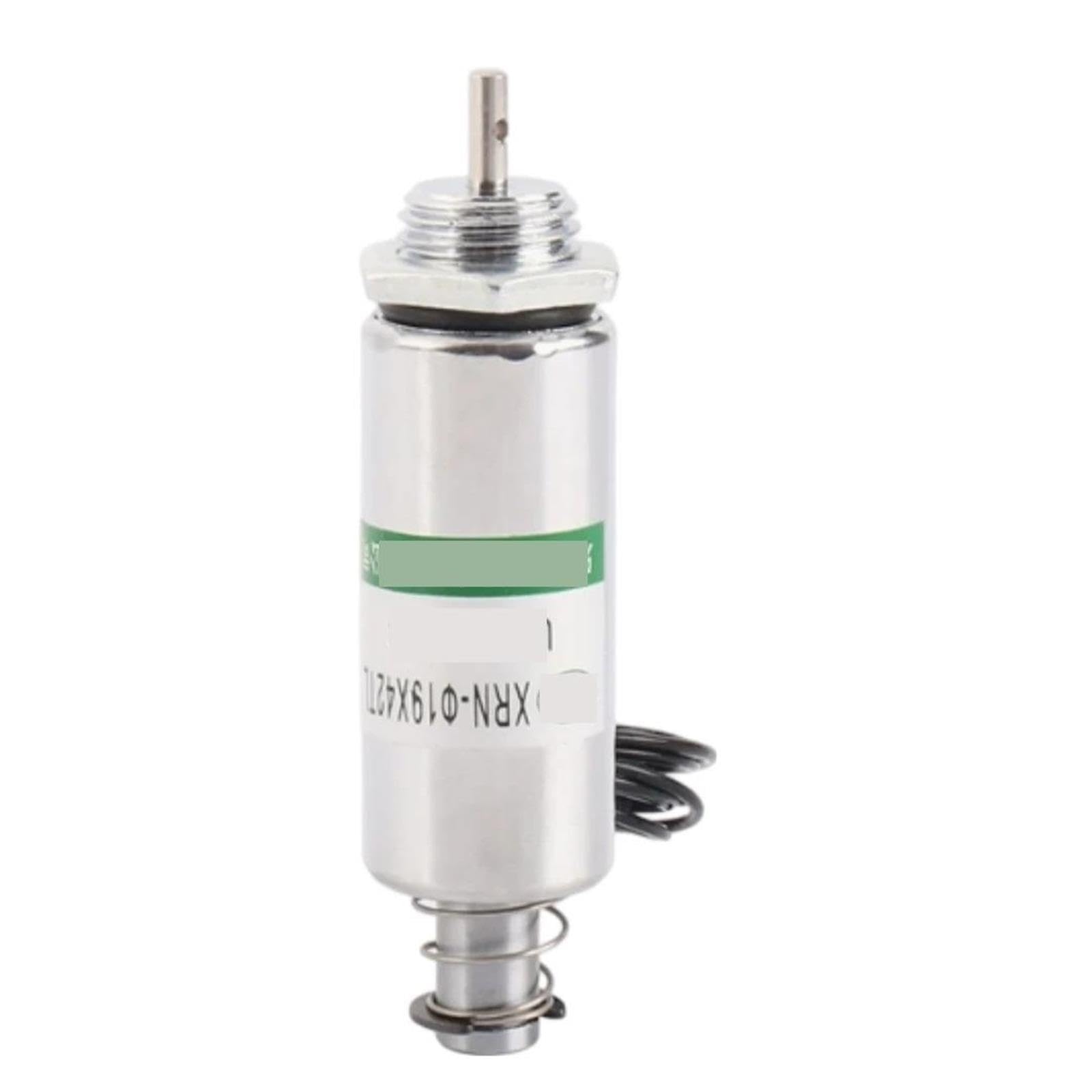 XRN-19x42TL DC 12V/24V Ressort de Rappel, Piston électromagnétique(Threaded,24V)