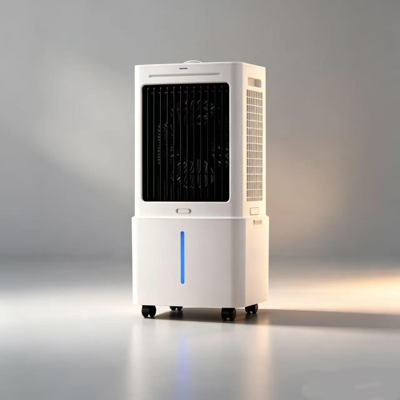 GYLRFA 25L Portable Evaporative Air Cooler Swamp Cooler with Remote, 3 Speeds, Oscillation, 12H Timer for Bedroom Office Home