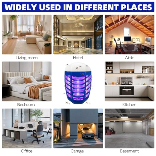 Image of 6 Pack Plug in Bug Zapper, Indoor Bug Zapper Plug in for Flying Insect Fully Automatic Mosquito Trap with Led Light for Patio, Bedroom, Kitchen, Office Mosquito Repellent112