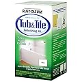 Rust-Oleum 7860519 Tub and Tile Refinishing 2-Part Kit, White, 32 oz