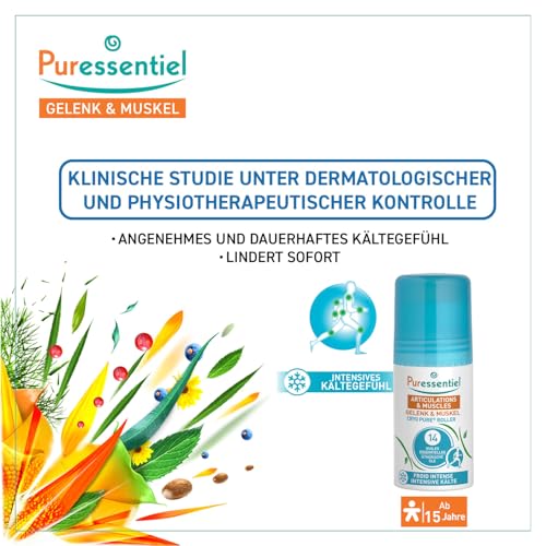 Puressentiel Kühleffekt-Roll-On mit Menthol und ätherischen Ölen 75 ml – Ansicht 3
