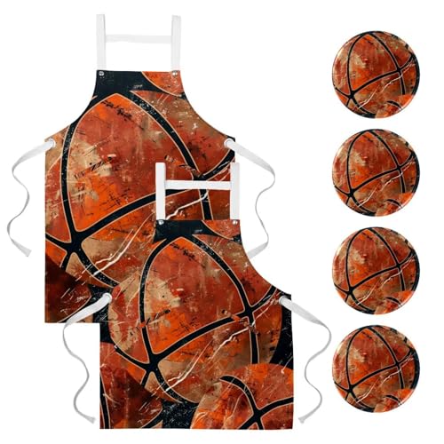 Tablier de cuisine pour pâtisserie lot de 2 protection taches