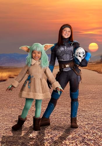 Disfraz completo Bo-Katan Mandalorian para niñas oficial miniatura 3