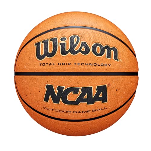 WILSON NCAA Outdoor Game Basketball - Orange, Size...