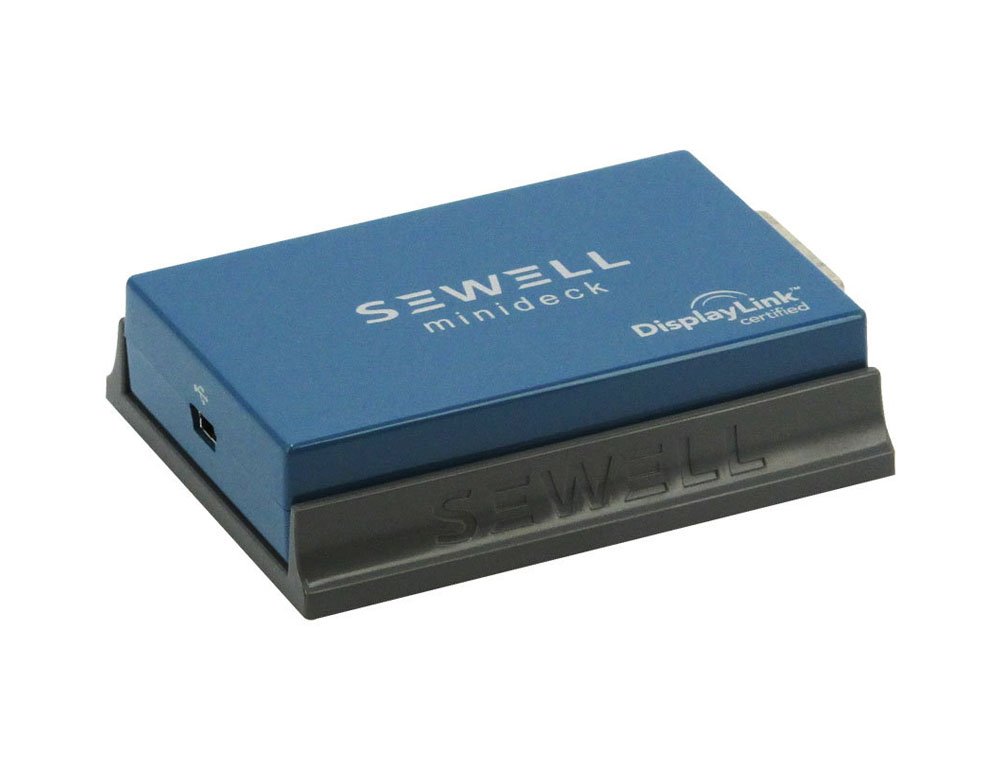 Sewell Minideck USB to DVI - VGA and HDMI Display Adapter
