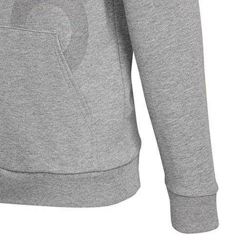 adidas Big Boys French Terry Logo Hoodie (Medium Grey Heather, Medium)4