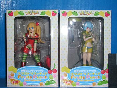 新世紀エヴァンゲリオン エクストラフィギュア Fruits Punch 2種 新品