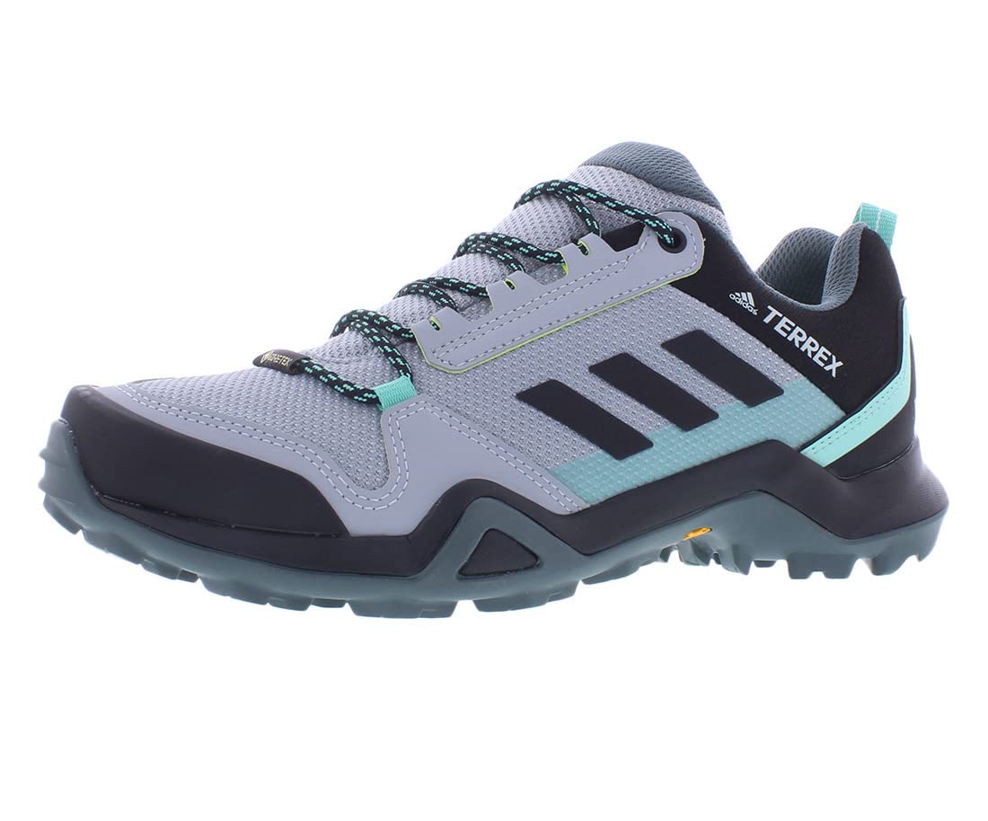 adidas Men's Terrex Ax3 Hiking Boots 7.5 Grey/Teal/Black