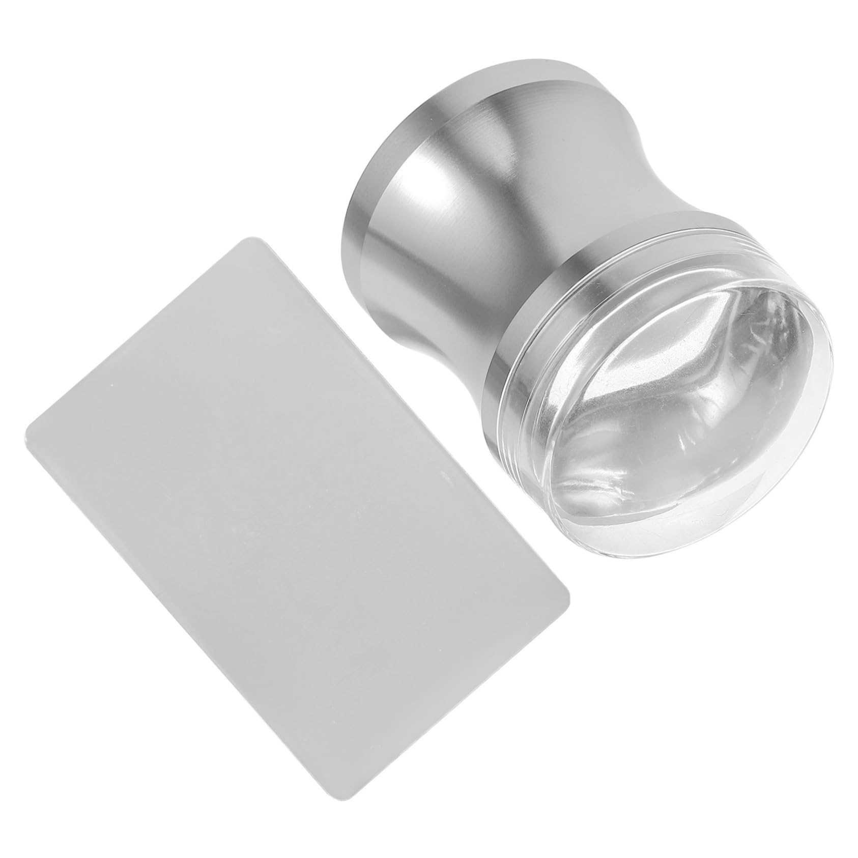 Kit Di 5 Stamper Per Nail Art Con Punta Francese Per Uso in Salone A Casa