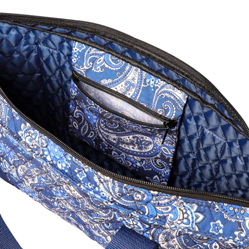 Bolsa azul para mahjong americano con fichas 1.2" miniatura 6