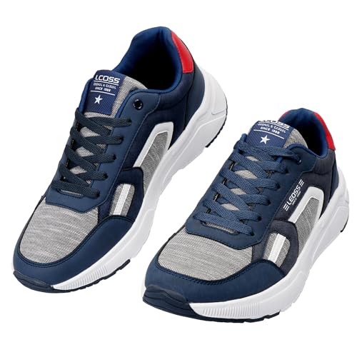 Chaussures de running léger hommes MLE260286FR avec semelle flexible et mesh aéré
