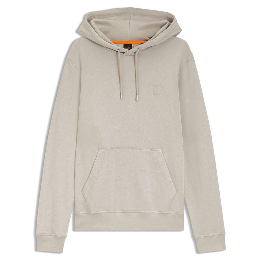 BOSS Men's Sweatshirt, Open Grey 070, L