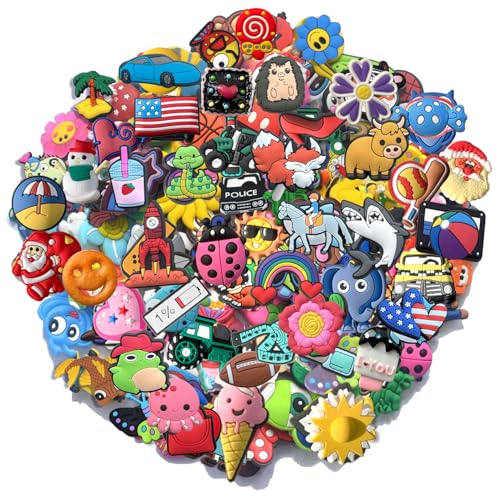 YAZO 30Pcs Random DIY Shoe Charms for Decoration Party Favors