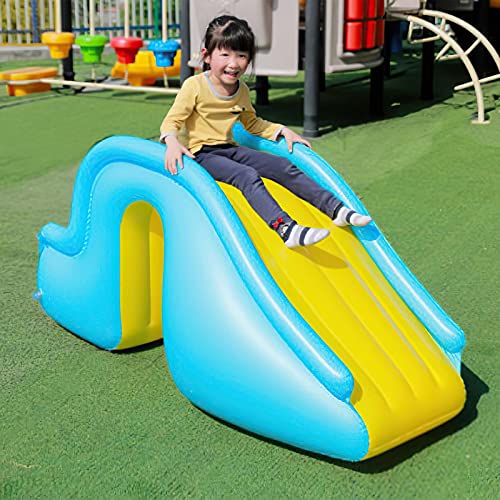Lamptti Inflatable Pool Slide, Above Ground Pool Slide, Water Slide for Pool, Inflatable Slide for Pool, Blow Up Pool Slide,Toddler Slide,Slide for Above Ground Pool (Inflatable Water Slide)